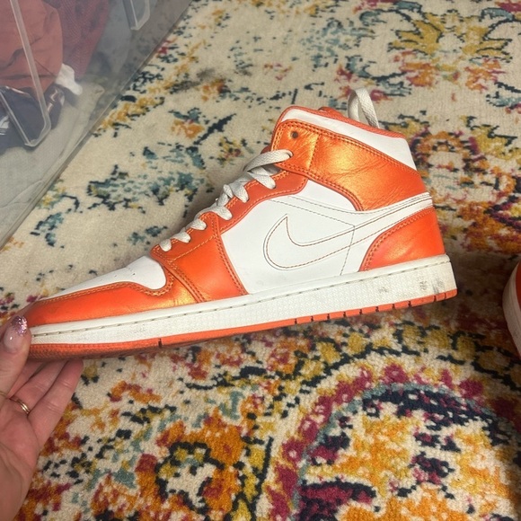 Nike Other - AIR JORDAN 1 MID SE MEN'S SIZE 10 DS SHOES ELECTRO WHITE